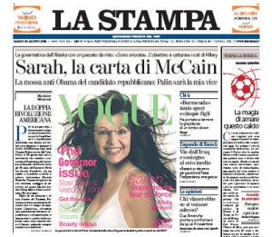 stampa vogue palin